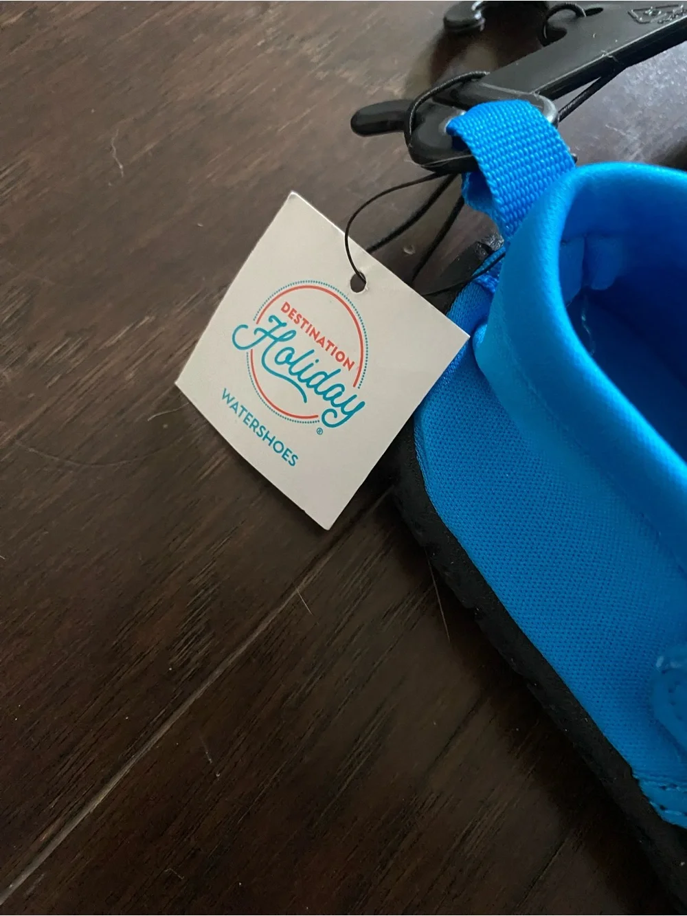 Kids Water Shoes - Blue and Black (Size 13)